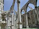 Church destroyed in earthquake, but gothic arches remain